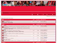 Tablet Screenshot of forum.acmilan.si
